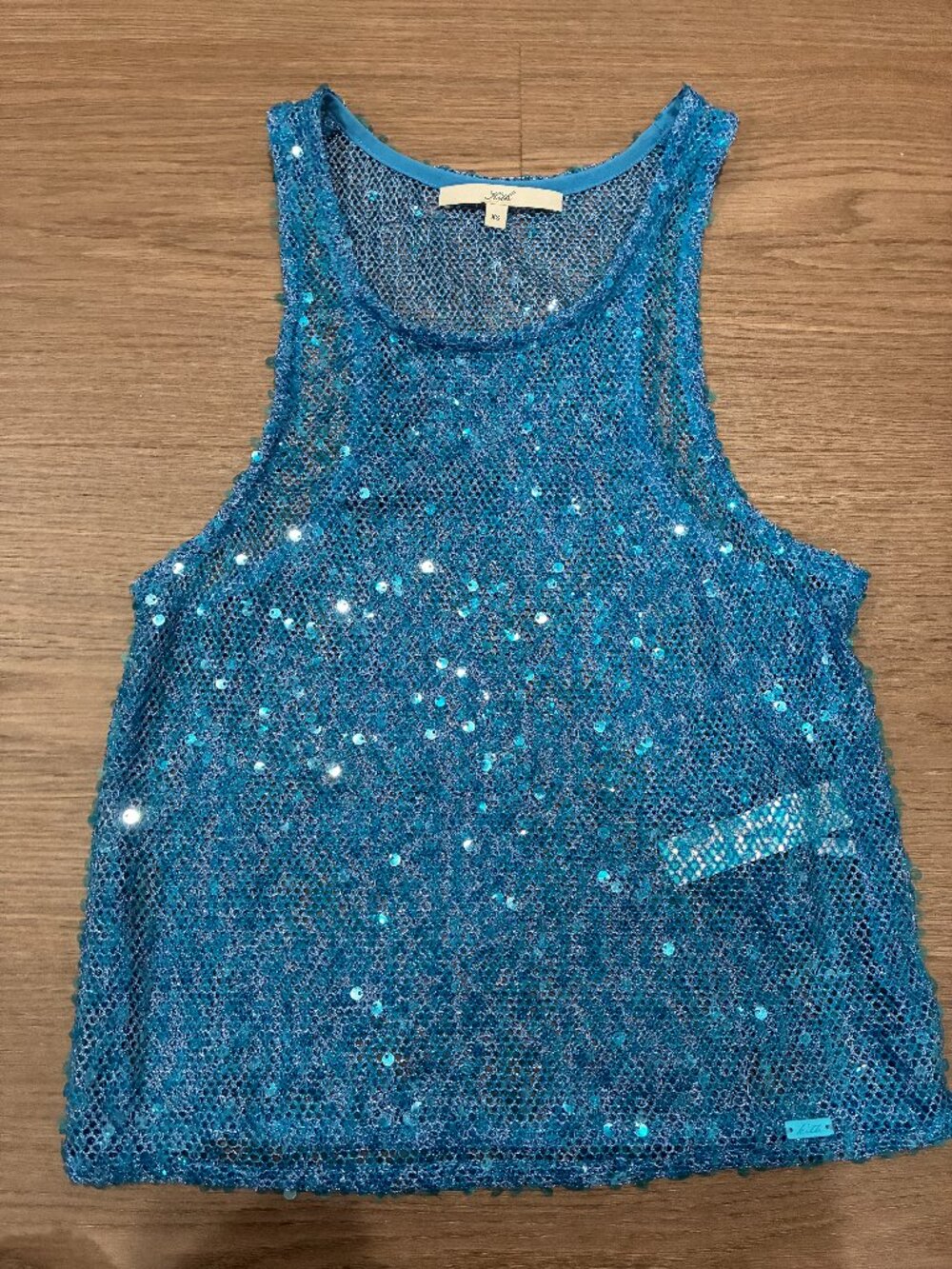 Kith Women Peyton Paillette Mesh Tank